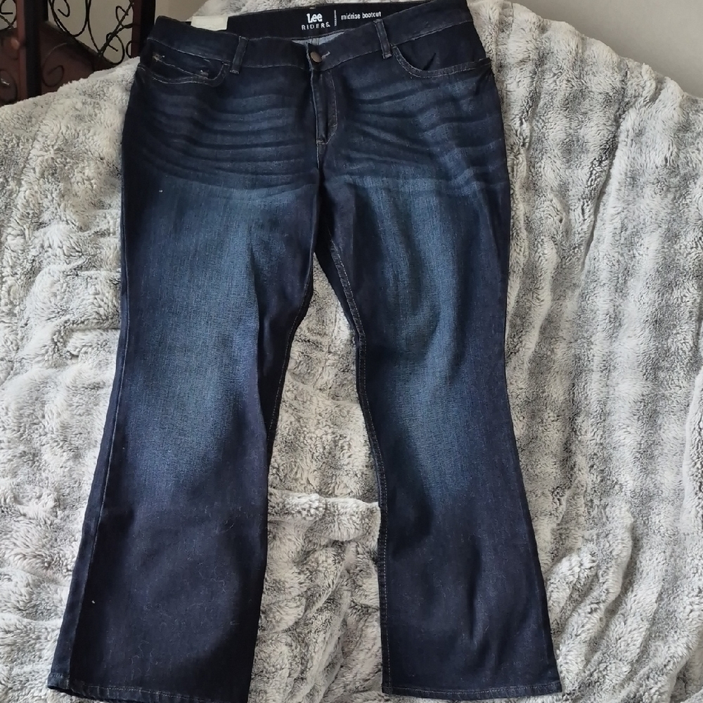 Lee 🖤 Women's Dark Blue Boot Cut Jeans (378)